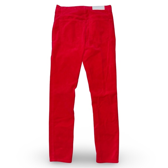 RE/DONE Originals Made in USA Red Corduroy Pant - Picture 2 of 8